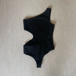 Lovers and Friends Black Cut Out Bodysuit